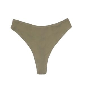 Skims Cotton Ribbed Thong 2X